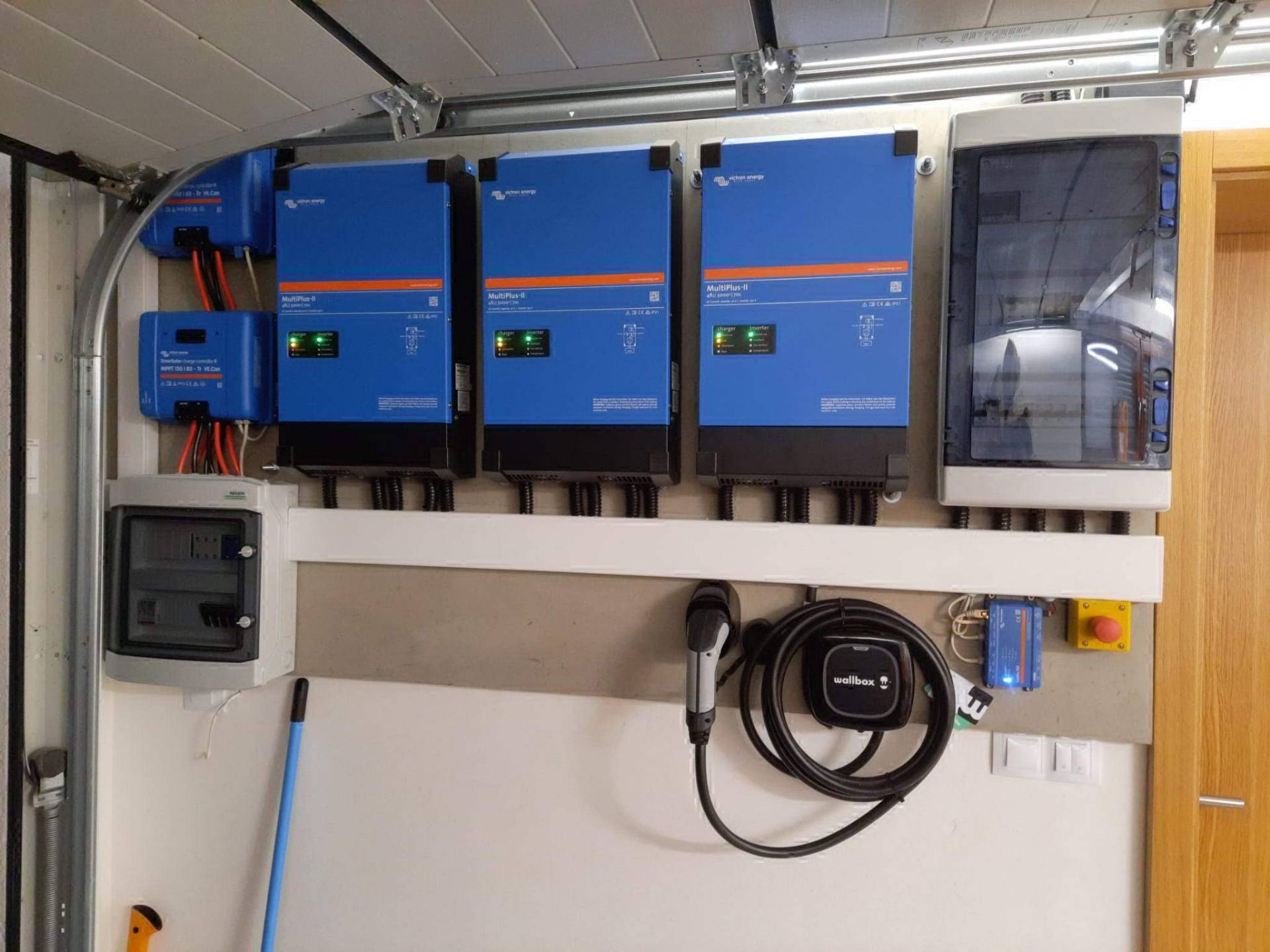 Victron Energy invertory a wallbox